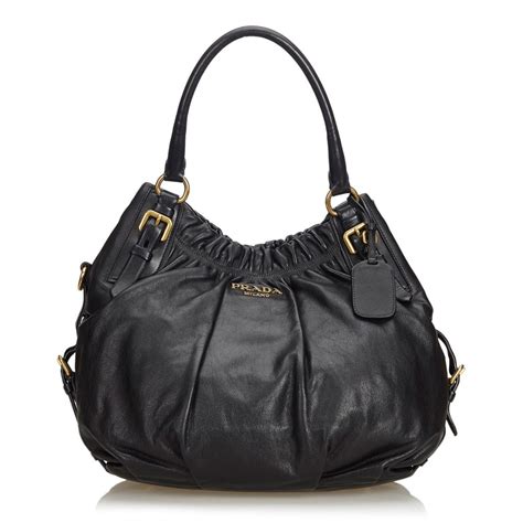 pink prada hobo bag|old prada black purses.